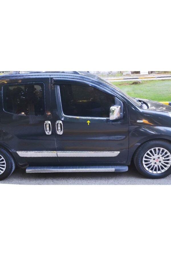 Fiat Fiorino Krom Cam Çıtası 2 Prç. 2008 Üzeri P. Çelik - Görsel 4
