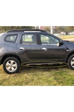 Dacia Duster Krom Yan Etek Marşpiyel Üstü Çıta 6 Parça 2018-2023 Paslanmaz Çelik