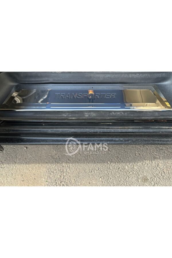 VW T5 Transporter Krom İç Kapı Eşiği 3 Parça 2003-2015 Paslanmaz Çelik - Görsel 3