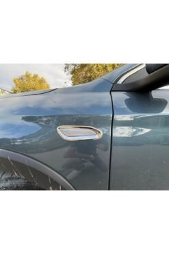 Alternative view of Fiat Egea Krom Sinyal Çerçevesi + Sis Çerçevesi 2020 Üzeri Paslanmaz Çelik