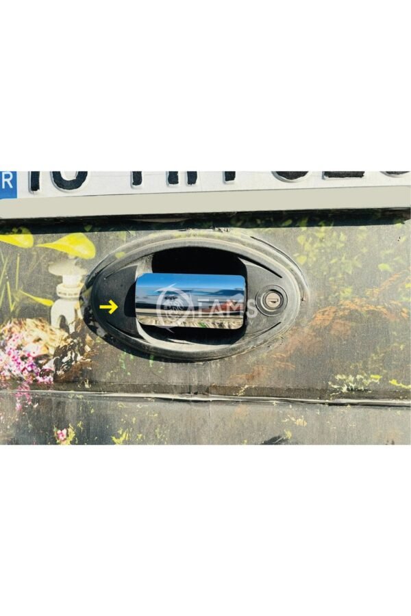 Peugeot J10 Krom Kapı Kolu 3 Parça 2010> Paslanmaz Çelik - Görsel 3
