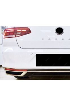 Alternative view of VW Passat B8,5 Krom Arka Tampon Alt Çıta 3 Parça 2019> Paslanmaz Çelik