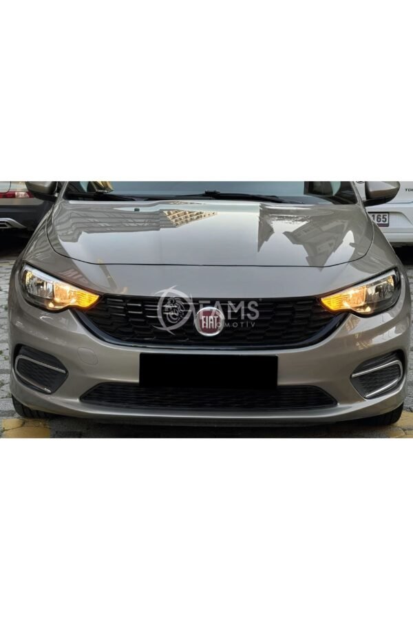 Fiat Egea Krom Sis Farı Çerçevesi 2015-2019 Paslanmaz Çelik - Görsel 4