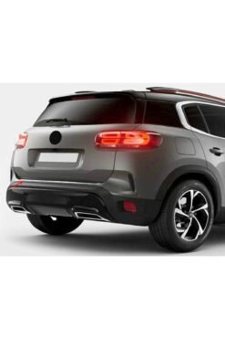 Alternative view of Citroen C5 Aircross Krom Arka Tampon Üstü Koruma 2018> Paslanmaz Çelik