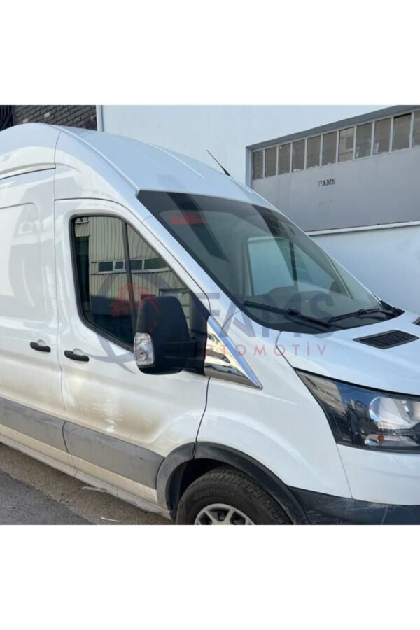 Ford Transit Krom Kelebek Cam Nikelajı 2 Parça 2013> Paslanmaz Çelik - Görsel 6