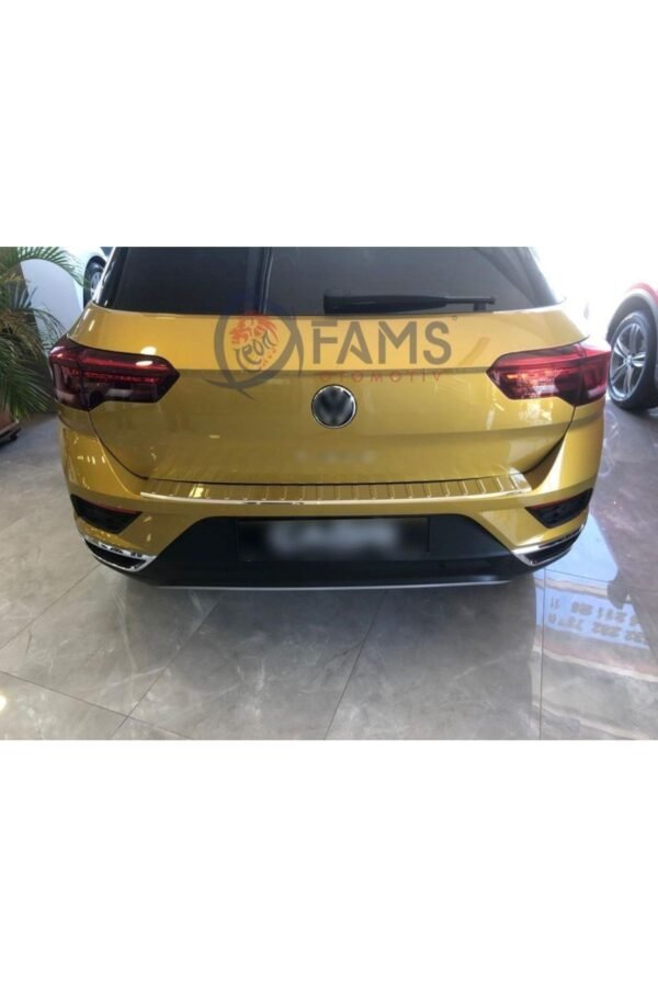 Vw T-roc Krom Arka Tampon Eşiği 2017 Ve Üzeri Paslanmaz Çelik