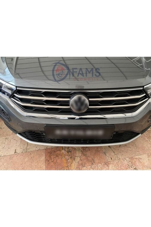 Vw T-Roc Krom Ön Panjur 4 Parça 2017-2021 Paslanmaz Çelik