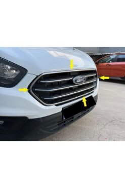 Ford Custom Ön Panjur Çerçevesi 4 Parça 2018-2022 Arası Paslanmaz Çelik