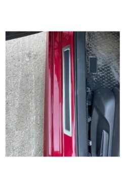 Renault Megane 2 Uyumlu  Sedan Krom+karbon Kapı Eşik Koruması 4 Parça 2006-2008 Arası Uyumlu