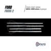 Ford Focus 2 Krom Cam Çıtası 4 Prç, 2004-2010 P, Çelik Uyumlu - Görsel 2