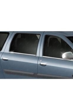 Alternative view of Dacia Logan Mcv1 Krom Cam Çıtası 4 Parça 2005-2013 Arası Paslanmaz Çelik