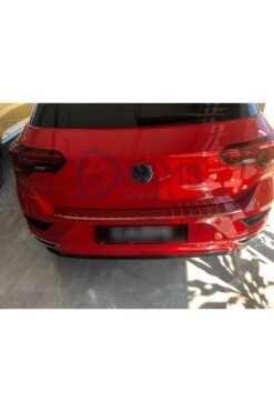 Alternative view of Vw Uyumlu T-roc Krom Arka Tampon Eşiği 2017 Üzeri Paslanmaz Çelik