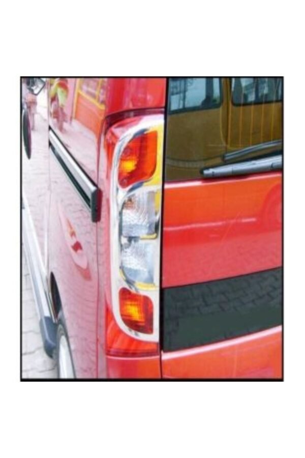 Peugeot Bipper Krom Stop Çerçeve 2 Parça 2008 Üzeri Paslanmaz Çelik - Görsel 2