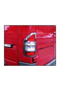 Alternative view of Mercedes Sprinter W901 Uyumlu Krom Stop Çerçeve 2 Parça 1995-2006 Arası Paslanmaz Çelik