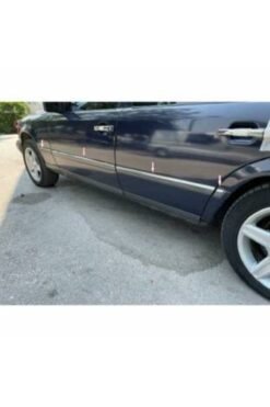 Alternative view of Mercedes Benz E Klasse W124 Krom Yan Kapı Çıtası 8 Prç. 1984-1995 Arası Paslanmaz Çelik Uyumlu