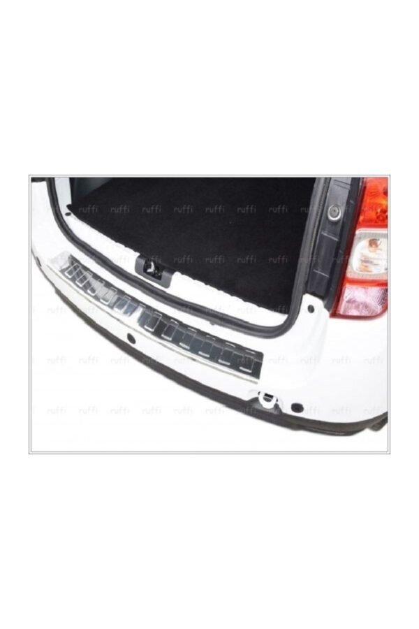 Dacia Duster Krom Arka Tampon Üzeri Koruma 2010-2018 Arası Paslanmaz Çelik - Görsel 2