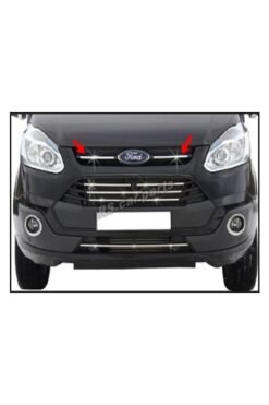 Alternative view of Ford Custom Krom Ön Panjur 2 Prç. 2012-2018 Arası Paslanmaz Çelik