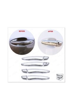 Alternative view of Opel Combo E Krom Kapı Kolu 4 Kapı 2018 Ve Üzeri Paslanmaz Çelik