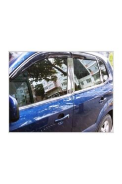 Alternative view of Hyundai Tucson Krom Cam Çıtası 4 Prç. 2004-2010 Paslanmaz Çelik