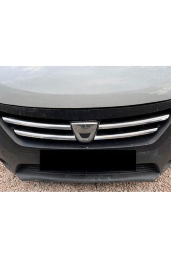 Dacia Dokker Krom Ön Panjur 4 Prç. 2012-2017 Arası Paslanmaz Çelik - Görsel 2
