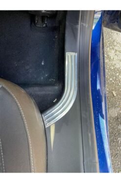 Alternative view of Renault Clio 5 Hb Krom Iç Kapı Eşiği 4 Prç. 2020 Ve Üzeri Paslanmaz Çelik