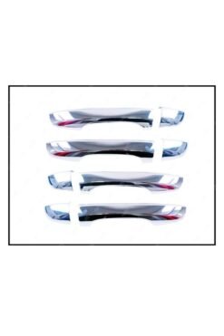 Alternative view of Vw Passat B8 Krom Kapı Kolu 4 Kapı 2014-2019 Arası Uyumlu P. Çelik