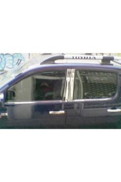 Alternative view of Toyota Hilux Krom Cam Çıtası 4 Parça 2005-2015 Arası Paslanmaz Çelik