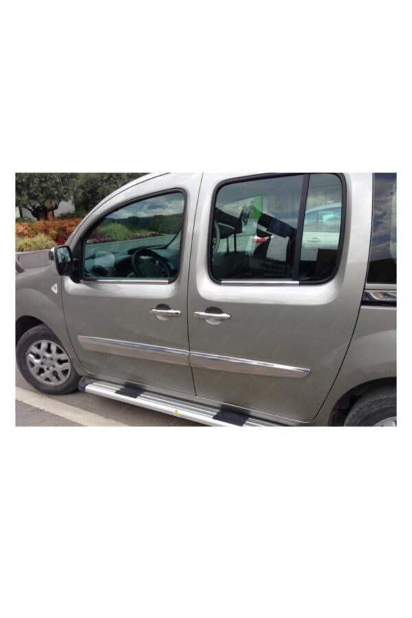 Renault Kangoo Krom Cam Çıtası 4 Prç. 2008 Üzeri P. Çelik - Görsel 2