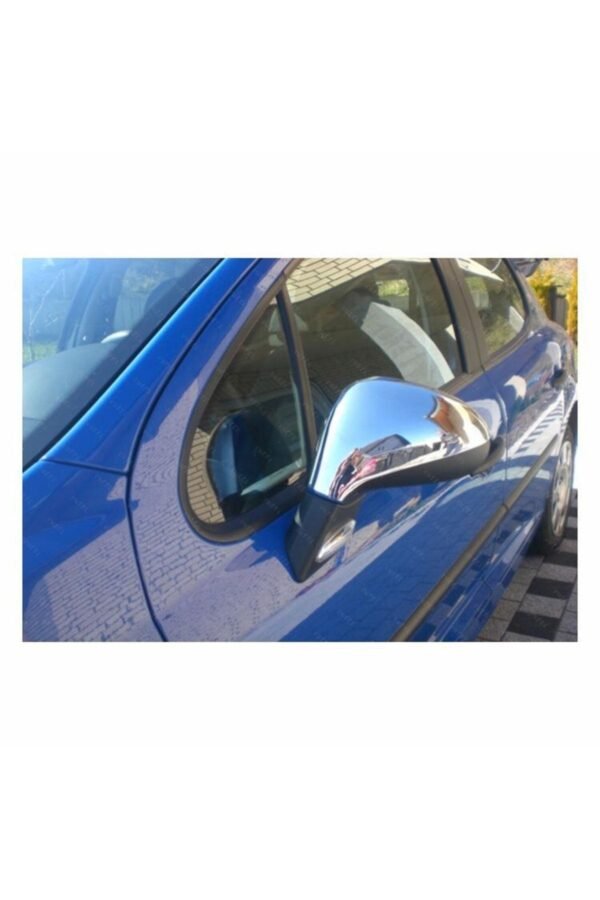 Peugeot 308 Krom Ayna Kapağı 2 Prç. 2007-2013 Arası P. Çelik - Görsel 2