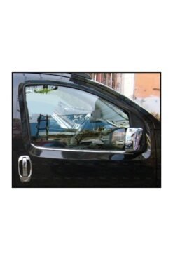Alternative view of Peugeot Bipper Uyumlu Krom Cam Çıtası 2 Prç. 2008 Ve Üzeri Paslanmaz Çelik