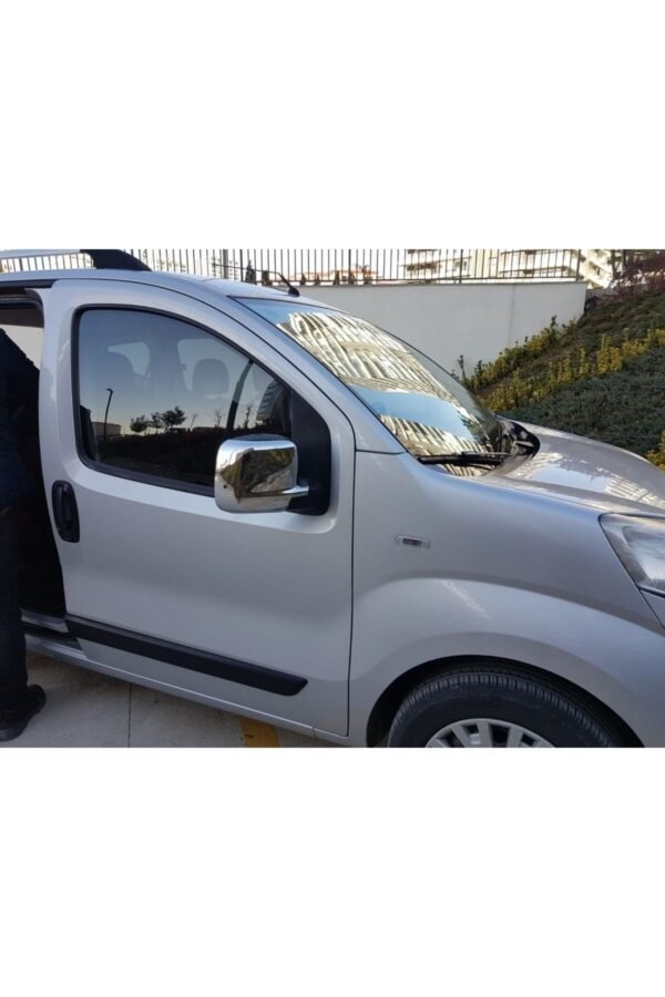 Peugeot Bipper Krom Ayna Kapağı 2 Prç. 2008 Üzeri P. Çelik Uyumlu - Görsel 2