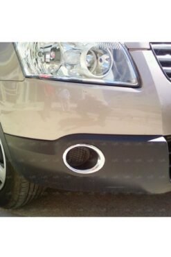 Alternative view of Nissan Qashqai J10 Krom Sis Çerçevesi 2 Parça 2007-2010 Paslanmaz Çelik