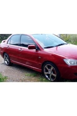 Alternative view of Mitsubishi Lancer Uyumlu Krom Cam Çıtası 4 Parça 2000-2007 Arası Paslanmaz Çelik