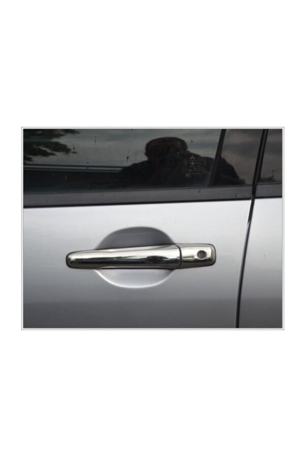 Mitsubishi Lancer 9 Krom Kapı Kolu 4 Kapı 2000-2007 Paslanmaz Çelik - Görsel 2