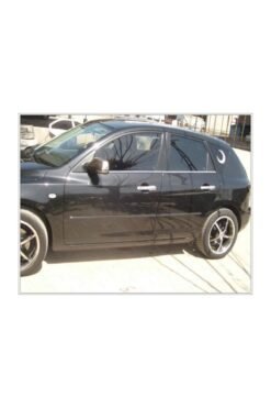 Alternative view of Mazda 3 Krom Cam Çıtası 4 Prç. 2003-2009 P. Çelik (hb)