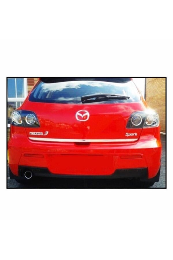 Mazda 3 Hb Krom Bagaj Alt Çıtası 2003-2009 Arası P.çelik - Görsel 2