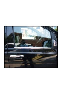 Alternative view of Mercedes Viano W639 Uyumlu Krom Cam Çıtası 2 Parça 2003-2014 Arası Paslanmaz Çelik