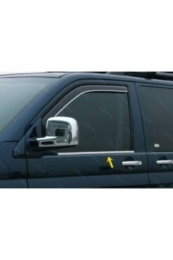 Alternative view of Vw T6 Transporter Krom Cam Çıtası 2 Parça 2015 Ve Üzeri Paslanmaz Çelik