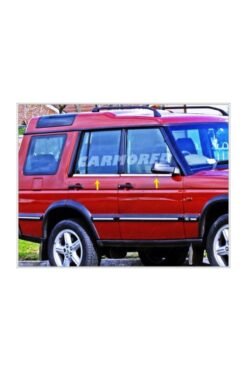 Alternative view of Land Rover Discovery 2 Krom Cam Çıtası 4 Parça 1998-2004 Arası Paslanmaz Çelik