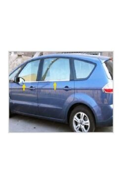 Alternative view of Ford S-max Krom Cam Çıtası 4 Prç. 2006-2014 Arası Paslanmaz Çelik
