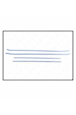 Alternative view of Fıat Doblo Krom Cam Çıtası 4 Kapı 2010 - 2022 arası P.çelik Uyumlu