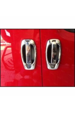 Alternative view of Fiat Doblo MK2 Kapı Kolu+Çerçeve 4 Kapı 8 Parça 2010 - 2022 arası Paslanmaz Çelik