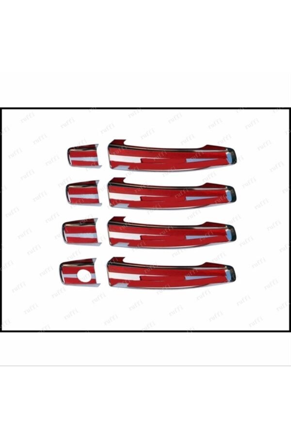 Chevrolet Aveo Sedan Krom Kapı Kolu 4kapı P.çelik 2005-2019 Arası - Görsel 2