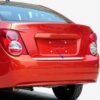 Chevrolet Aveo Sedan Krom Bagaj Alt Çıtası 2012 Üzeri P. Çelik - Görsel 2