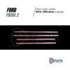 Ford Focus 2 Krom Cam Çıtası 4 Prç, 2004-2010 P, Çelik Uyumlu - Görsel 3
