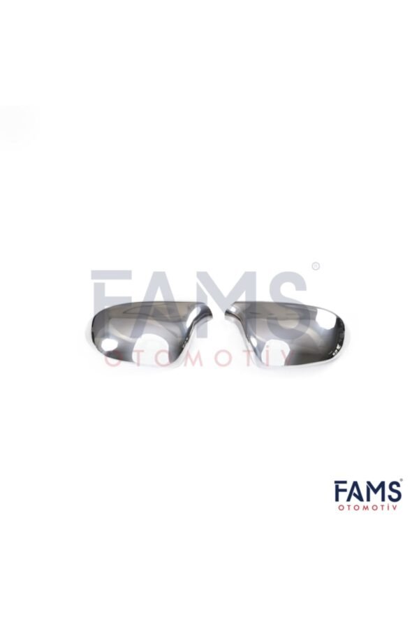 Audi A5 Krom Ayna Kapağı 2 Parça 2007-2010 Arası Paslanmaz Çelik - Görsel 3
