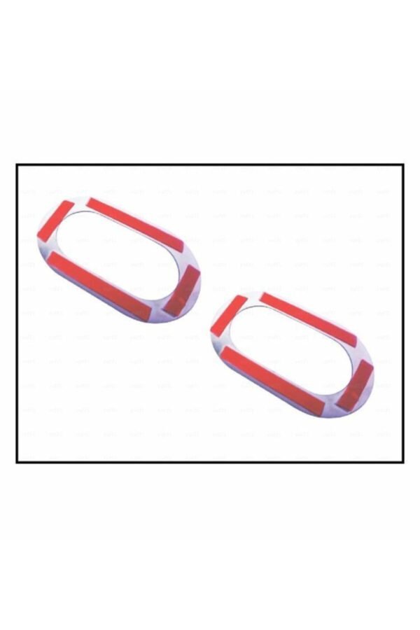 Nissan Micra Krom Sinyal Çerçeve 2 Parça 2003-2010 Uyumlu  Arası Paslanmaz Çelik - Görsel 3
