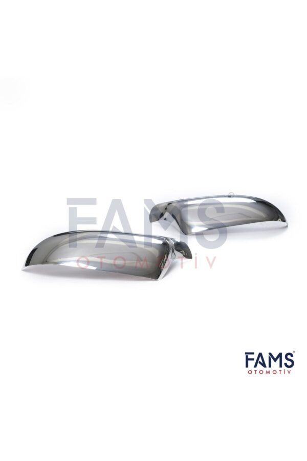 Audi A6 Krom Ayna Kapağı 2 Parça 2008-2011 Arası Paslanmaz Çelik - Görsel 4