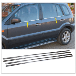Ford Fusion Krom Cam Çıtası 4 Prç. 2002 Üzeri P. Çelik