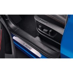 Volkswagen T-Roc Uyumlu 2017 üzeri Krom Kapı Eşiği  4 Parça Paslanmaz Çelik